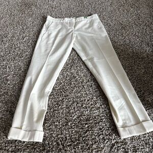 Maje Off-White Tailored Trousers